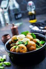 boiled potato