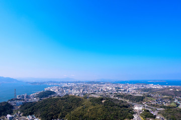 地方都市の風景