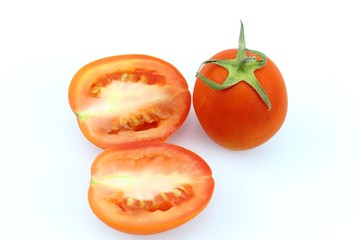 Red tomato fresh vegetable
