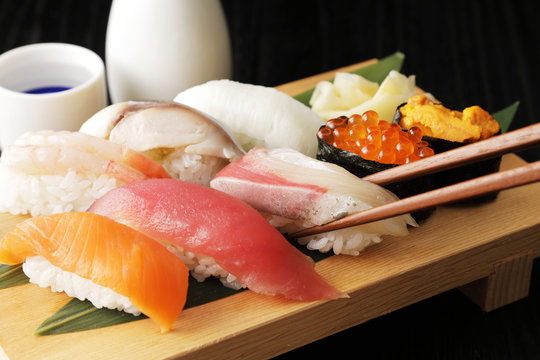 寿司　Japanese food Sushi image