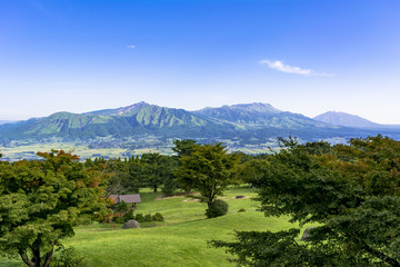 Fototapeta na wymiar 国見ケ丘の雲海風景