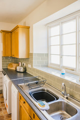 kitchen interior of house