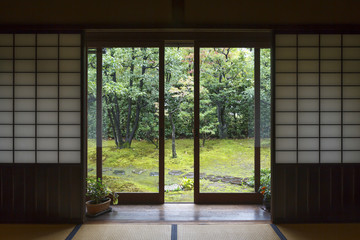 Traditional house interior in Japan