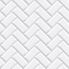 Seamless herringbone subway tile texture - vector illustration