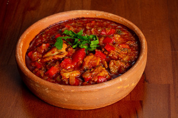 Georgian traditional chahohbili