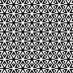 Seamless decorative pattern in a balck - white colors
