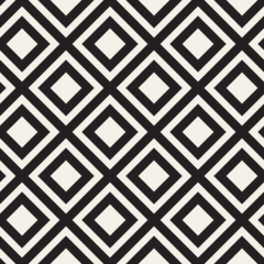 Vector seamless pattern. Modern stylish abstract texture. Repeating geometric tiles..