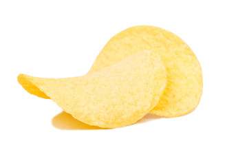 Two potato chips