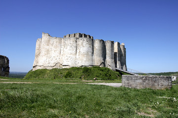 Fototapeta na wymiar Les Andelys - Château Gaillard