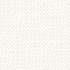 Vector seamless subtle lines mosaic pattern. Modern stylish abstract texture. Repeating geometric tiles