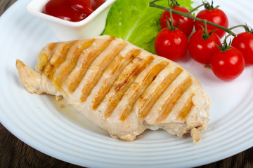Grilled chicken breast