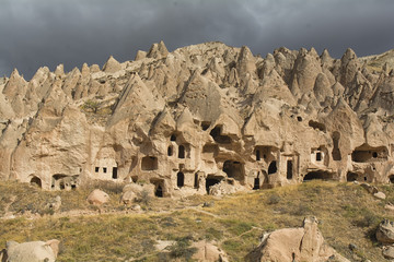 Tturkey, Cappadocia, rock, landscape, travel, anatolia, goreme, mountain