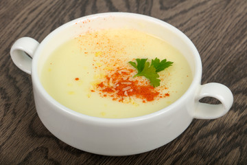 Cheese soup