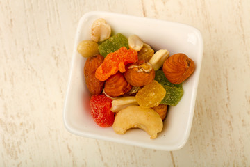 Nut and dry fruits