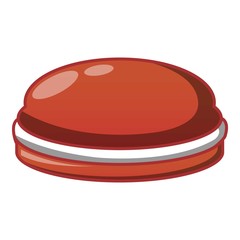 Choco cake icon. Cartoon of choco cake vector icon for web design isolated on white background