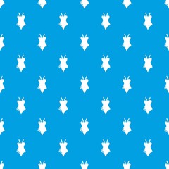 Swimsuit pattern vector seamless blue repeat for any use