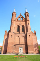 Fototapeta na wymiar The historic St. Mary Church in Kyritz, Brandenburg, Germany