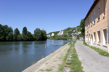 Fototapeta na wymiar Les Andelys - Vallée de la Seine