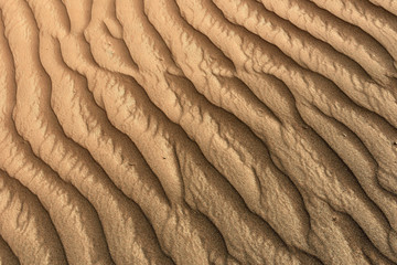 Fototapeta na wymiar Ariel View of Sand Dunes
