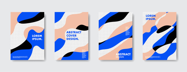 Organic Abstract Background Posters