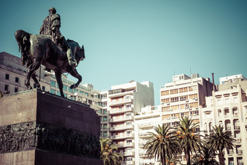 Montevideo, Uruguay. Montevideo is the capital and the largest city of Uruguay.