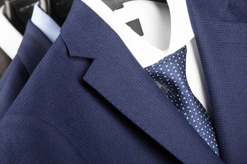 Fragment of elegant man's suites