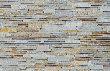 Flat stones wall background