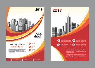 cover, layout, brochure, magazine, catalog, flyer for company or report
