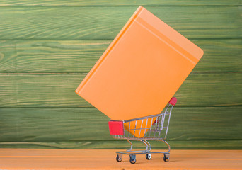  Shopping Cart and  Book