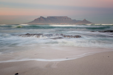 Table Mountain at sunrise