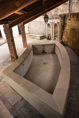 Bibbona, Livorno, Tuscany, Italy, ancient public washrooms