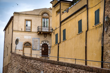 Bibbona in the Val di Cecina, Livorno, Tuscany, Italy - old seat of municipality