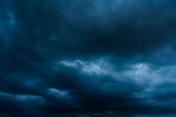 Fototapeta premium dark storm clouds with background,Dark clouds before a thunder-storm.