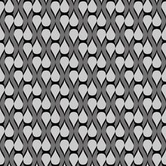 Water drops background. Seamless pattern. Vector. 水滴パターン