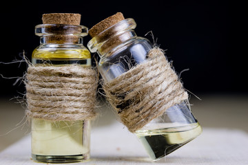 Healing syrup during influenza. Specificity of medicinal ingredients in a small bottle.