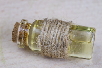 Healing syrup during influenza. Specificity of medicinal ingredients in a small bottle.