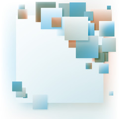 Abstract square background.