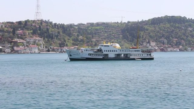 boshporus bogazici sea steamboat in istanbul