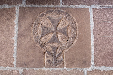 Bibbona in the Val di Cecina, Livorno, Tuscany, Italy - New paving