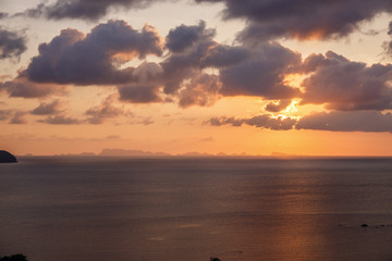 Sky and the sea