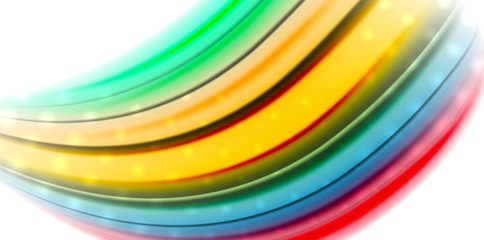 Abstract flowing motion wave, liquid colors mixing, vector abstract background