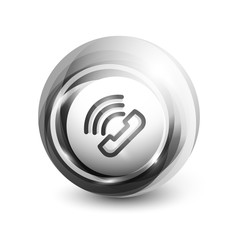 Phone support call center button