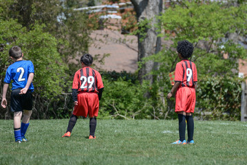 Player watching the action