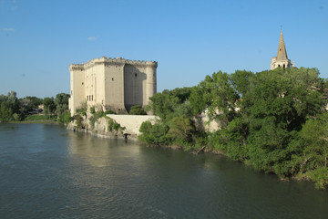 Obraz premium château de tarascon en provence en france