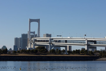 Rainbow Bridge in Tokio