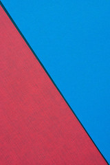 red and blue color - paper design - textured background