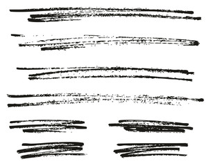 Pen Strokes Bold Line & Background Set 16