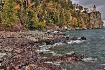 Splitrock Lighthouse is a popular State Park during all Seasons in Minnesota