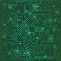 Seamless motherboard pattern