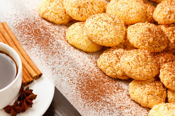Cookies coffee breakfast
